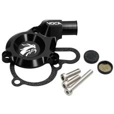 CARTER/COUVERCLE POMPE A EAU 50 A BOITE VOCA RACING POUR DERBI 50 SENDA 2006> EURO 3 NOIR