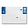 PLASTIC STRIP FOR PVC LICENSE PLATE WITH BUSINESS NAME (MOTORBIKE FORMAT 210X145)-DEPT 974/EUROPE (SOLD PER UNIT)