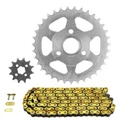CHAIN AND SPROCKET KIT FOR HONDA 50 Z MONKEY  420  13x35  (REAR SPROCKET Ø 29,50/54/8,5)   -AFAM-
