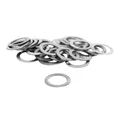 RONDELLE DE CALAGE VARIATEUR ADAPTABLE MBK 50 BOOSTER, NITRO/YAMAHA 50 BWS, AEROX/APRILIA 50 SR (DIAM 13x18,5mm) (JEU DE 32 RONDELLES)  -SELECTION P2R-