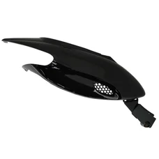 REAR SIDE COVER FOR SCOOT GILERA 50 STALKER -GLOSS BLACK- RIGHT