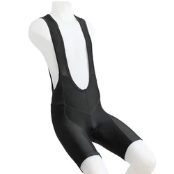 ADULT BIB SHORTS - GIST PANTS - TRIPLE DENSITY PADS - BLACK XL -5110