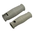 REVETEMENT POIGNEE CYCLO ADAPTABLE SOLEX GRIS CLAIR (PAIRE)  -SELECTION P2R-