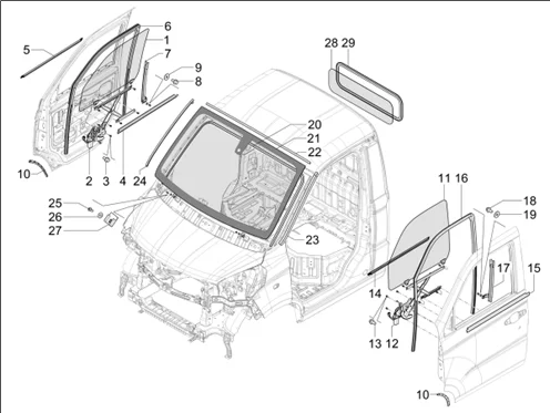 12_Pare-brise - Glaces