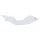 CACHE/CARENAGE DROIT BLANC SOUS SELLE ORIGINE APRILIA 50 SX, RX 2014>2016 -86108200W0B-