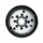 COMPLETE FREEWHEEL ROTOR "PIAGGIO GENUINE PART" 125 FLY, LIBERTY, VESPA GTS, VESPA LX, PRIMAVERA, SPRINT, VESPA-S (3 VALVES ENGINE and IGET)  -B018108-