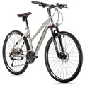 VELO MUSCULAIRE VTC 28 LEADER FOX SUMAVA FEMME ARGENT MAT 9V CADRE 20 POUCES (TAILLE ADULTE 180 à 188 cm)