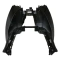 FRONT SHIELD - "PIAGGIO GENUINE PART" 300-400-500 MP3 SPORT 2008>2014 BLACK 98/A  -67257100XN2-
