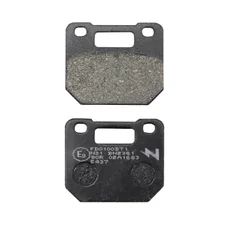 PLAQUETTE DE FREIN NEWFREN POUR SUZUKI 80 RG GAMMA 1988>1993, 125 RG GAMMA 1986>1990 AV (COMPATIBLE ETRIER RADIAL G-FORCE 4 PISTONS) (FD0100BT)
 (TOURING ORGANIQUE)