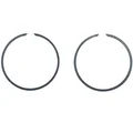 PISTON RING FOR SCOOT DR FOR  PEUGEOT 50 TKR/PIAGGIO 50 ZIP 2STROKE , TYPHOON,/GILERA 50 STALKER, RUNNER/CPI 50 POPCORN, OLIVER/KEEWAY 50 FOCUS, MATRIX, F-ACT/GENERIC 50 XOR (SOLD PER PAIR)