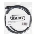 LINER ELVEDES NOIR POUR PASSAGE INTEGRE DES CABLES DE FREIN DIAM 2 - 2,5 mm L 750 mm (VENDU PAR 2) -INCLUS EMBOUT DE GAINE