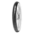 PNEU CYCLO 16'' 2.50-16 (2 1/2-16) MITAS MC2 FLANCS BLANCS MC2 TL/TT 42J REINF