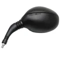 RETROVISEUR ADAPTABLE YAMAHA 125 MAJESTY 1998>2009 / MBK 125 SKYLINER 1998>2009  GAUCHE NOIR (HOMOLOGUE CE) (5DS-F6280-00)  -VICMA-