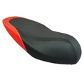 SADDLE-  "PIAGGIO GENUINE PART" APRILIA 50 SR MOTARD 2011> BLACK/RED  -675331-