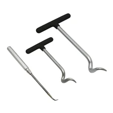 OUTIL POUR ENLEVER JOINTS, TUYAUX, FLEXIBLES  (115 / 150 / 165mm) (JEU DE 3 OUTILS)  -BUZZETTI-  (4943)