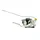 SERRURE/MECANISME DE FERMETURE DE PORTE AVANT DROIT ORIGINE PIAGGIO PORTER  -B0042833-