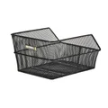 REAR BASKET - STEEL MESH- BASIL CENTO BLACK (45x31x21cm)