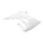 RIGHT SIDE COVER FOR TANK FOR 50cc MOTORBIKE DERBI 50 SENDA XTREME 2018>/GILERA 50 RCR 2018>, SMT 2018>/APRILIA 50 SX 2018> GLOSS WHITE