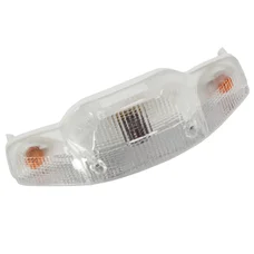 FEU ARRIERE SCOOT ADAPTABLE MBK 50 BOOSTER/YAMAHA 50 BWS 1990>1998 TRANSPARENT AVEC CLIGNOTANTS **  -REPLAY-