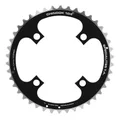 CHAINRING FOR MTB 4 ARMS - Ø104 TA CHINOOK TRIPLE 42 Teeth- External BLACK ALU FOR SHIMANO / SRAM / RACE FACE / FSA 8/9 Speed.
