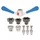 BOTTOM BRACKET EXTRACTOR SET FOR EBIKES (5 EXTRACTORS SET) (COMPATIBLE BOSCH and PANASONIC)