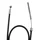 TRANSMISSION REAR BRAKE CABLE FOR MOPED PEUGEOT 50 FOX - P2R