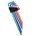 ALLEN KEY - P2R + BALL ENDS Ø 1,5/2/2,5/3/4/5/6 (SET OF 7 KEYS)