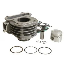 CYLINDRE SCOOT ADAPTABLE SCOOT 50 CHINOIS 4T GY6,139QMB/PEUGEOT V-CLIC 4T/SYM 50 ORBIT 4T/BAOTIAN 50 BT49QT 4T/KYMCO 50 AGILITY 4T (DIAM 39mm - AXE DE PISTON 13mm)  -P2R FONTE PREMIUM-
