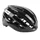 CASQUE VELO ADULTE GIST ROUTE RAPIDO NOIR BRILLANT TAILLE 56-62 REGLAGE MOLETTE 255GRS