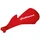 HAND GUARDS FOR 50cc MOTORBIKE -  POLISPORT  SHARP RED HONDA (UNIVERSAL MOUNTING)