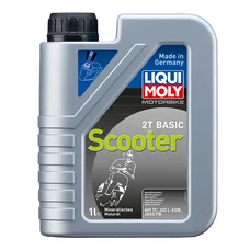 HUILE MOTEUR 2 TEMPS LIQUI MOLY SEMISYNTH BASIC SCOOTER 2T  (1 L)  MINERALE