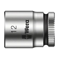 WERA 8790 HMA ZYKLOP SOCKET 1/4 Ø 12 mm (Sold per unit)  -German tools for workshop.
