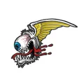 STICKER LETHAL THREAT MINI HOT EYEBALL MONSTER (60x80mm)