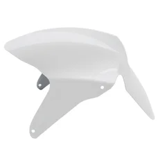 FRONT MUDGUARD FOR SCOOT MBK 50 NITRO 1997>2012/YAMAHA 50 AEROX 1997>2012 -GLOSS WHITE-- SELECTION P2R