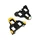 CALE PEDALE P2R COMPATIBLE SHIMANO ROUTE SPD-SL MOBILE 6° NOIR/JAUNE (PAIRE)