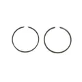 PISTON RING FOR SCOOT AIRSAL FOR  PEUGEOT 50 LUDIX BLASTER, SPEEDFIGHT 3, JET FORCE (SOLD PER PAIR)