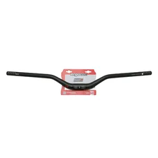 HANDLEBAR- FOR MTB ERGOTEC - SEMI RISER BAR ALUMINIUM BLACK Ø 31.8mm  W780mm  RISER H. 5cm (APPROVED LEVEL 6)
