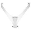 JOINTURE SUPERIEURE DE FACE AVANT ORIGINE PIAGGIO APRILIA 125-300 ATLANTIC 2010> BLANC GLAM  -63599460XB5-