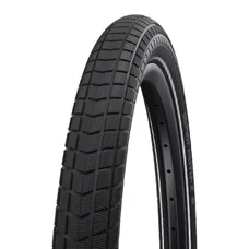 TYRE FOR MTB (SUV)  27.5 X 2.80 SCHWALBE SUPER MOTO SLICK ADDIX BLACK-FOLDABLE (70-584)- - REFLECTIVE - APPROVED E50