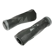 POIGNEE VTT NEWTON PROBIKE ERGONOMIQUE NOIR/GRIS L130mm (PAIRE)