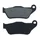 BRAKE PADS NEWFREN FOR YAMAHA 125 XMAX 2006>2009 Front   250 XMAX 2006>2009 Front  MBK 125 SKYCRUISER 2006>2009 Front   (L 94.5mm - H 40mm - thk 7.5mm)  (FD0396BE)  (SCOOTER ELITE ORGANIC)