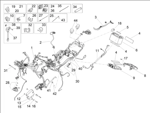 Circuit electrique AV