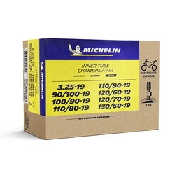 CHAMBRE A AIR 19''  3.25-19, 100/90-19, 110/80-19, 110/90-19, 120/60-19 MICHELIN 19MF VALVE TR4