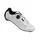 CHAUSSURE ROUTE GES ROADSTER2 BLANC T41 FIXATION MICROCLIP ATOP/VELCRO COMPATIBLE LOOK/SHIMANO (PAIRE)