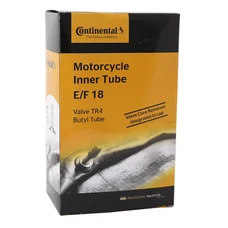 CHAMBRE A AIR 18'' 3.50-18, 4.00-18, 100/90-18, 110/80-18, 120/80-18 CONTINENTAL E/F 18 VALVE TR4