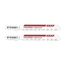 SABRE SAW BLADES - TIVOLY FOR METAL SHEETS (2 IN BLISTER PACK)