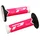 GRIP- PROGRIP OFF ROAD 788 TRIPLE DENSITY FLUO WHITE/PINK/BLACK 115mm (PAIR) (CROSS/MX)