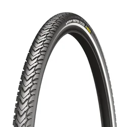 TYRE FOR TREKKING E- BIKE 700 X 47 (29 x 1,75) MICHELIN PROTEK CROSS MAX REINFORCED 5mm BLACK RIGID (47-622) REFLECTIVE - E-BIKE APPROVED e50