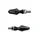 CLIGNOTANT MOTO TAAC FR18 9 LEDS FUME/NOIR (M8 / LONG 48mm / H 19mm) (PAIRE) QUALITE PREMIUM  -HOMOLOGUE ECE-