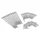 COMPLETE KIT FASTENER (40 pieces) FOR SCOOT PEUGEOT 50 KISBEE 4STROKE/KYMCO 50 AGILITY 4STROKE/SYM 50 ORBIT 4STROKE/SCOOT 50 CHINOIS 4STROKE GY6 139QMB  -P2R-